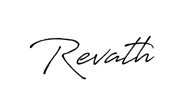 It looks lik you need a new signature style for name Revath. Design unique handwritten (Antro_Vectra_Bolder) signature with our free signature maker in just a few clicks. Revath signature style 7 images and pictures png