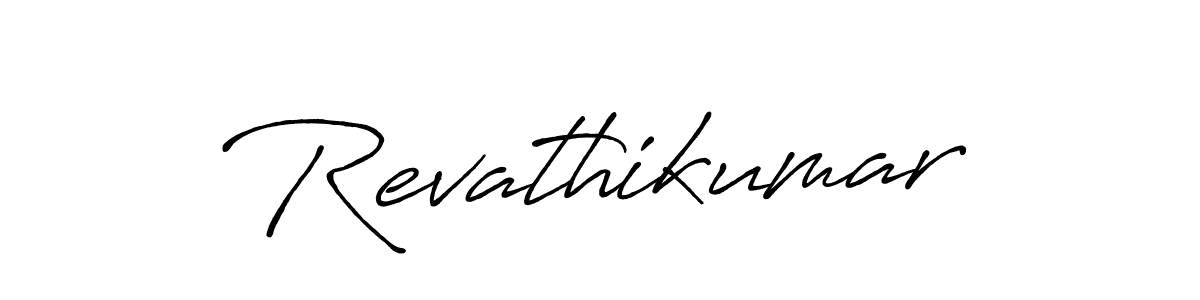 Also You can easily find your signature by using the search form. We will create Revathikumar name handwritten signature images for you free of cost using Antro_Vectra_Bolder sign style. Revathikumar signature style 7 images and pictures png