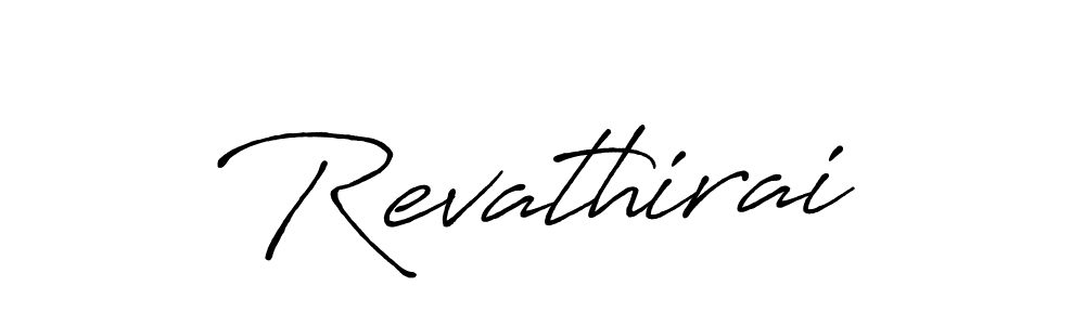 Revathirai stylish signature style. Best Handwritten Sign (Antro_Vectra_Bolder) for my name. Handwritten Signature Collection Ideas for my name Revathirai. Revathirai signature style 7 images and pictures png