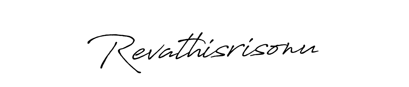 How to make Revathisrisonu signature? Antro_Vectra_Bolder is a professional autograph style. Create handwritten signature for Revathisrisonu name. Revathisrisonu signature style 7 images and pictures png