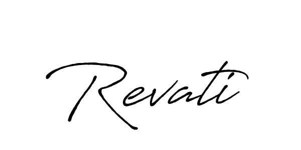 Similarly Antro_Vectra_Bolder is the best handwritten signature design. Signature creator online .You can use it as an online autograph creator for name Revati. Revati signature style 7 images and pictures png