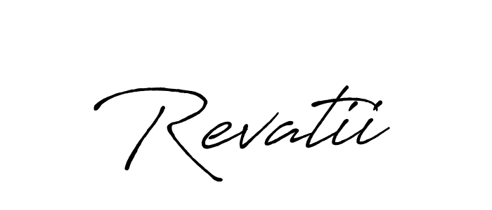 The best way (Antro_Vectra_Bolder) to make a short signature is to pick only two or three words in your name. The name Revatii include a total of six letters. For converting this name. Revatii signature style 7 images and pictures png