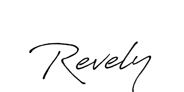 Best and Professional Signature Style for Revely. Antro_Vectra_Bolder Best Signature Style Collection. Revely signature style 7 images and pictures png