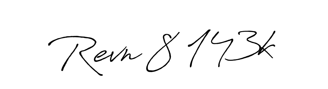 Make a beautiful signature design for name Revn 8 143k. With this signature (Antro_Vectra_Bolder) style, you can create a handwritten signature for free. Revn 8 143k signature style 7 images and pictures png