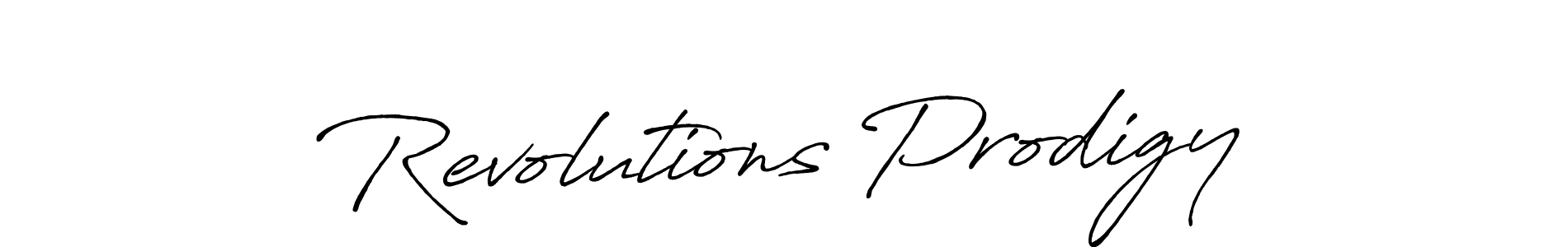 if you are searching for the best signature style for your name Revolutions Prodigy. so please give up your signature search. here we have designed multiple signature styles  using Antro_Vectra_Bolder. Revolutions Prodigy signature style 7 images and pictures png