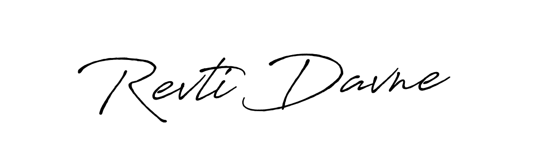 Check out images of Autograph of Revti Davne name. Actor Revti Davne Signature Style. Antro_Vectra_Bolder is a professional sign style online. Revti Davne signature style 7 images and pictures png