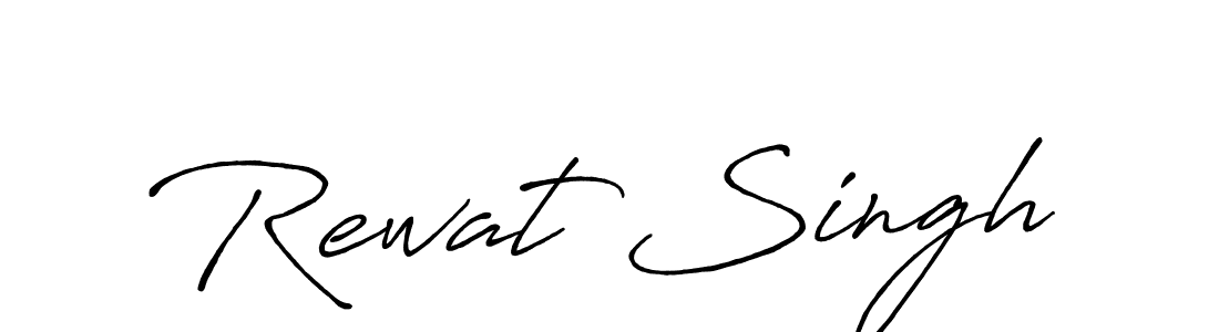 Rewat Singh stylish signature style. Best Handwritten Sign (Antro_Vectra_Bolder) for my name. Handwritten Signature Collection Ideas for my name Rewat Singh. Rewat Singh signature style 7 images and pictures png