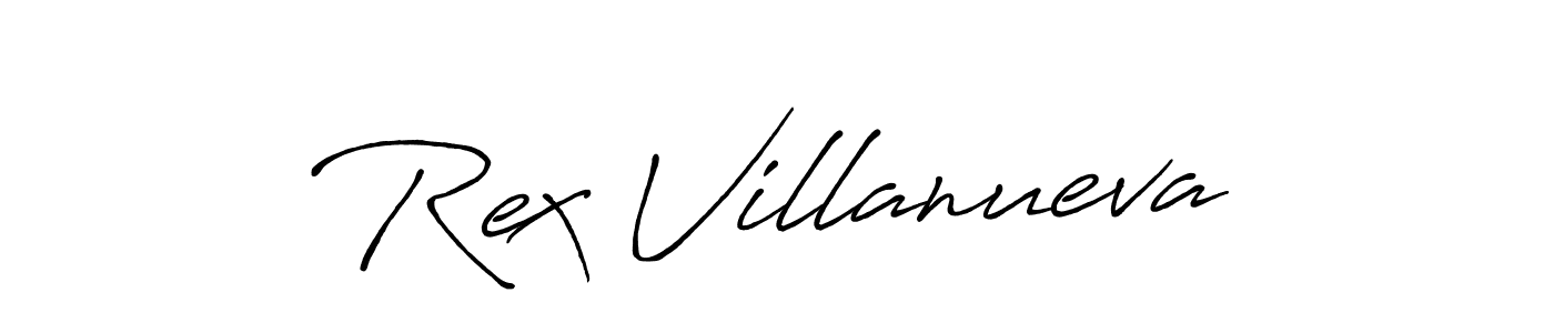 Make a beautiful signature design for name Rex Villanueva. Use this online signature maker to create a handwritten signature for free. Rex Villanueva signature style 7 images and pictures png