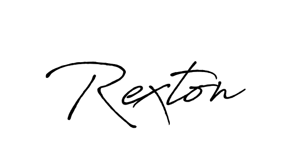 How to Draw Rexton signature style? Antro_Vectra_Bolder is a latest design signature styles for name Rexton. Rexton signature style 7 images and pictures png