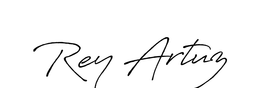 Design your own signature with our free online signature maker. With this signature software, you can create a handwritten (Antro_Vectra_Bolder) signature for name Rey Artuz. Rey Artuz signature style 7 images and pictures png