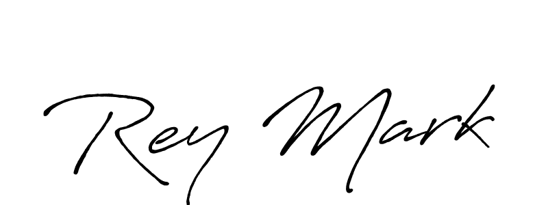 Use a signature maker to create a handwritten signature online. With this signature software, you can design (Antro_Vectra_Bolder) your own signature for name Rey Mark. Rey Mark signature style 7 images and pictures png