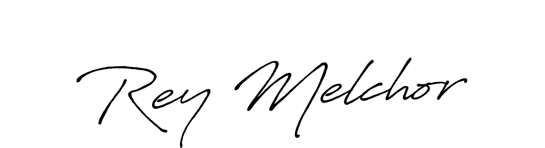 Once you've used our free online signature maker to create your best signature Antro_Vectra_Bolder style, it's time to enjoy all of the benefits that Rey Melchor name signing documents. Rey Melchor signature style 7 images and pictures png