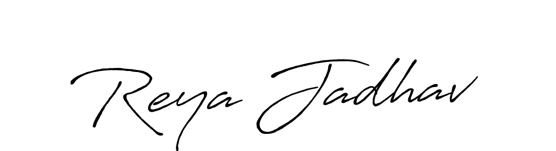 You can use this online signature creator to create a handwritten signature for the name Reya Jadhav. This is the best online autograph maker. Reya Jadhav signature style 7 images and pictures png