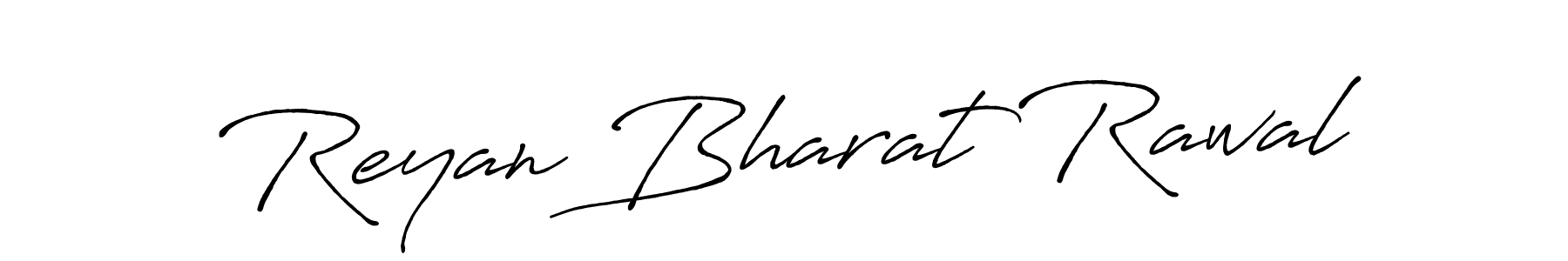 The best way (Antro_Vectra_Bolder) to make a short signature is to pick only two or three words in your name. The name Reyan Bharat Rawal include a total of six letters. For converting this name. Reyan Bharat Rawal signature style 7 images and pictures png