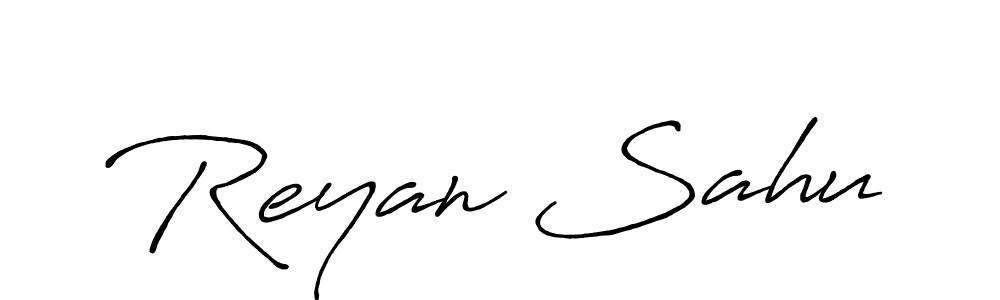 You can use this online signature creator to create a handwritten signature for the name Reyan Sahu. This is the best online autograph maker. Reyan Sahu signature style 7 images and pictures png