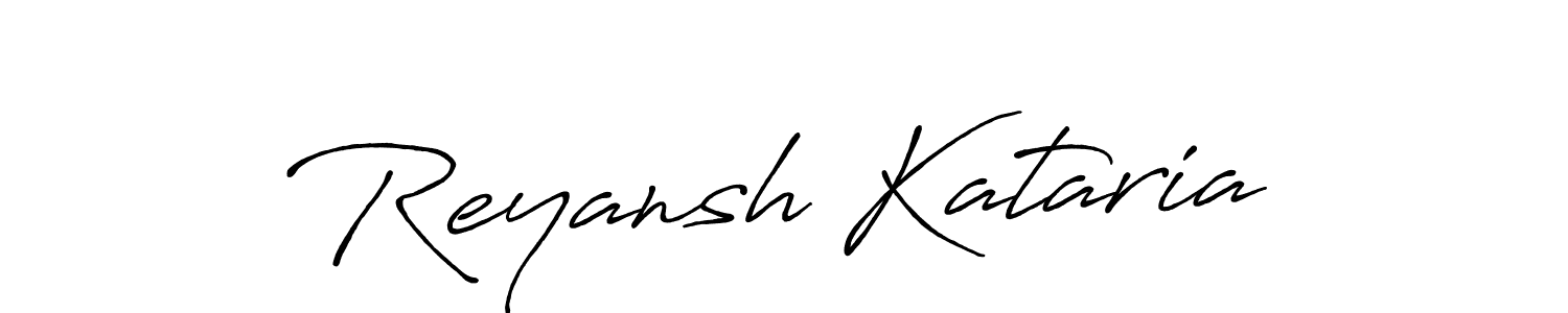 Similarly Antro_Vectra_Bolder is the best handwritten signature design. Signature creator online .You can use it as an online autograph creator for name Reyansh Kataria. Reyansh Kataria signature style 7 images and pictures png