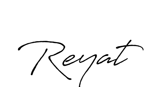 Also we have Reyat name is the best signature style. Create professional handwritten signature collection using Antro_Vectra_Bolder autograph style. Reyat signature style 7 images and pictures png