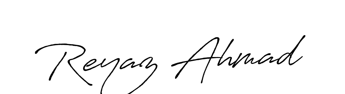 Antro_Vectra_Bolder is a professional signature style that is perfect for those who want to add a touch of class to their signature. It is also a great choice for those who want to make their signature more unique. Get Reyaz Ahmad name to fancy signature for free. Reyaz Ahmad signature style 7 images and pictures png