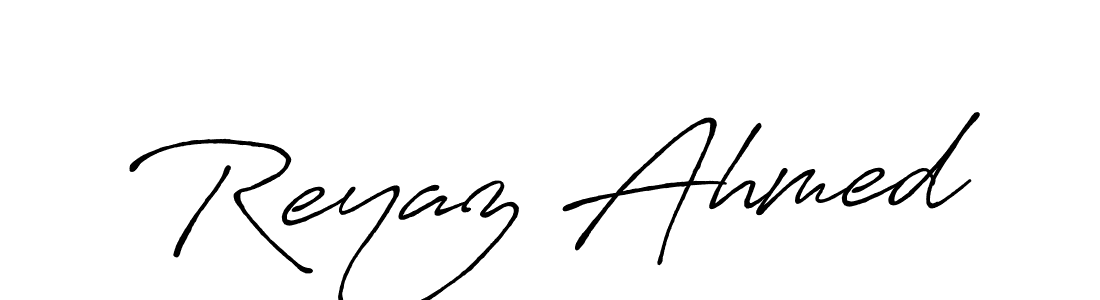 Also You can easily find your signature by using the search form. We will create Reyaz Ahmed name handwritten signature images for you free of cost using Antro_Vectra_Bolder sign style. Reyaz Ahmed signature style 7 images and pictures png