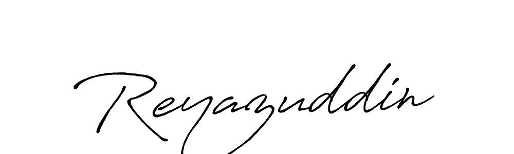 Antro_Vectra_Bolder is a professional signature style that is perfect for those who want to add a touch of class to their signature. It is also a great choice for those who want to make their signature more unique. Get Reyazuddin name to fancy signature for free. Reyazuddin signature style 7 images and pictures png