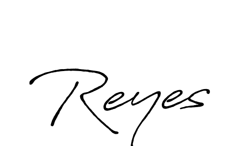 Also we have Reyes name is the best signature style. Create professional handwritten signature collection using Antro_Vectra_Bolder autograph style. Reyes signature style 7 images and pictures png