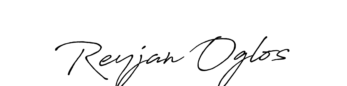 if you are searching for the best signature style for your name Reyjan Oglos. so please give up your signature search. here we have designed multiple signature styles  using Antro_Vectra_Bolder. Reyjan Oglos signature style 7 images and pictures png