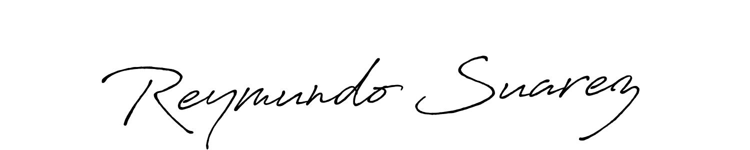 Also You can easily find your signature by using the search form. We will create Reymundo Suarez name handwritten signature images for you free of cost using Antro_Vectra_Bolder sign style. Reymundo Suarez signature style 7 images and pictures png
