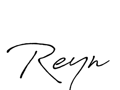 Antro_Vectra_Bolder is a professional signature style that is perfect for those who want to add a touch of class to their signature. It is also a great choice for those who want to make their signature more unique. Get Reyn name to fancy signature for free. Reyn signature style 7 images and pictures png