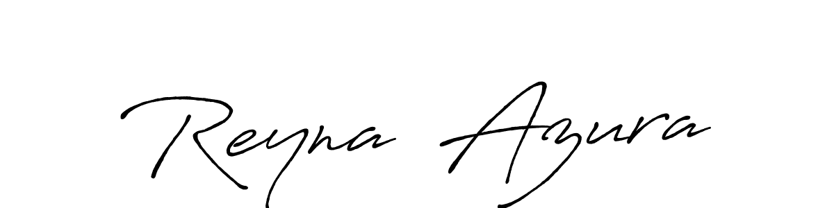 Check out images of Autograph of Reyna  Azura name. Actor Reyna  Azura Signature Style. Antro_Vectra_Bolder is a professional sign style online. Reyna  Azura signature style 7 images and pictures png