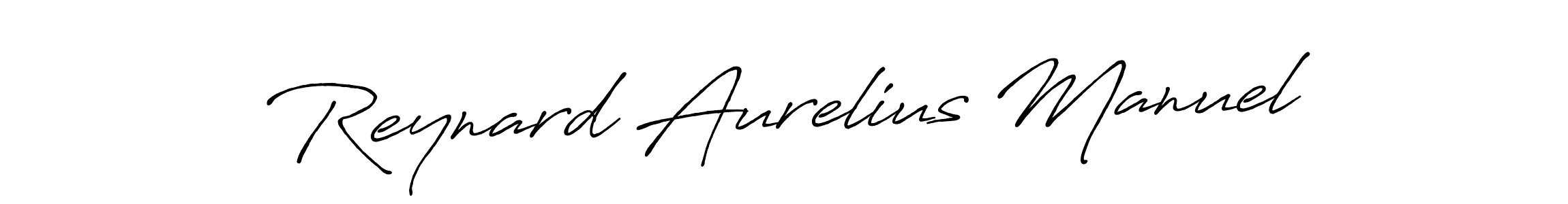 Make a beautiful signature design for name Reynard Aurelius Manuel. Use this online signature maker to create a handwritten signature for free. Reynard Aurelius Manuel signature style 7 images and pictures png