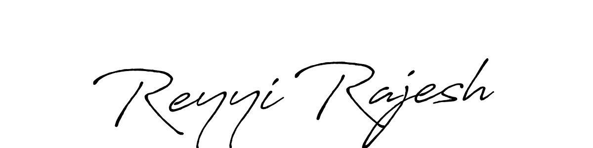 Make a beautiful signature design for name Reyyi Rajesh. Use this online signature maker to create a handwritten signature for free. Reyyi Rajesh signature style 7 images and pictures png