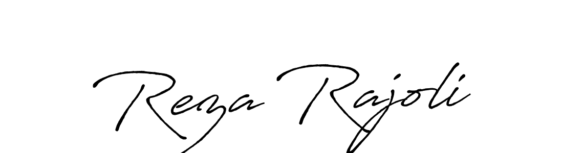 Best and Professional Signature Style for Reza Rajoli. Antro_Vectra_Bolder Best Signature Style Collection. Reza Rajoli signature style 7 images and pictures png