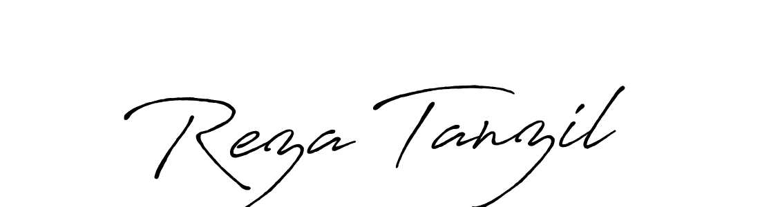 Once you've used our free online signature maker to create your best signature Antro_Vectra_Bolder style, it's time to enjoy all of the benefits that Reza Tanzil name signing documents. Reza Tanzil signature style 7 images and pictures png