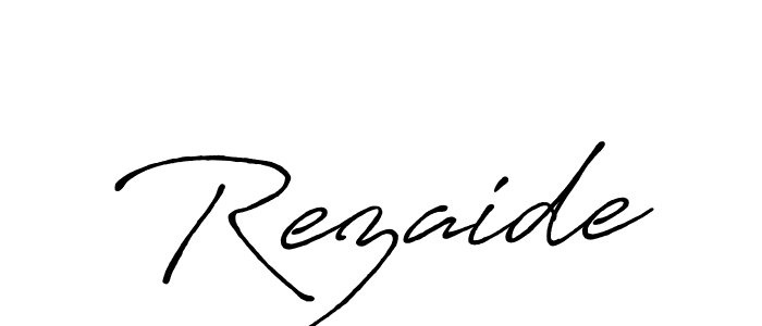 Make a beautiful signature design for name Rezaide. Use this online signature maker to create a handwritten signature for free. Rezaide signature style 7 images and pictures png
