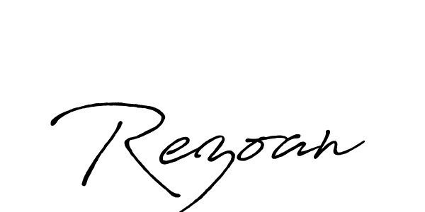 Make a beautiful signature design for name Rezoan. Use this online signature maker to create a handwritten signature for free. Rezoan signature style 7 images and pictures png