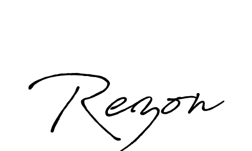 Make a short Rezon signature style. Manage your documents anywhere anytime using Antro_Vectra_Bolder. Create and add eSignatures, submit forms, share and send files easily. Rezon signature style 7 images and pictures png