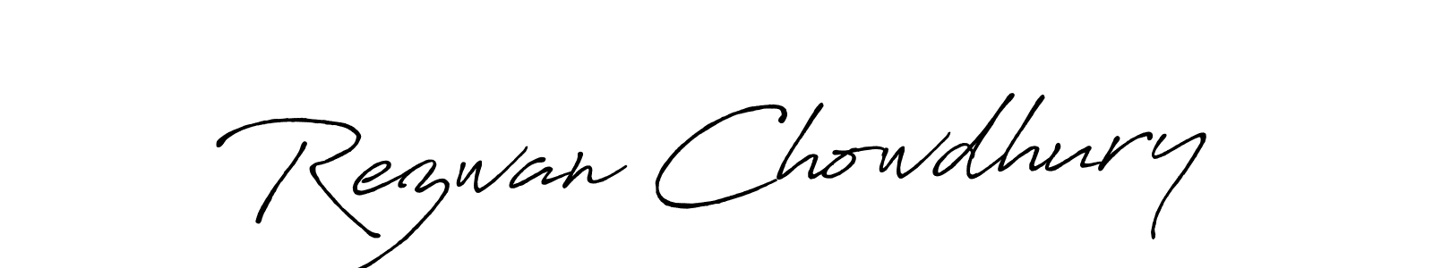 Also You can easily find your signature by using the search form. We will create Rezwan Chowdhury name handwritten signature images for you free of cost using Antro_Vectra_Bolder sign style. Rezwan Chowdhury signature style 7 images and pictures png