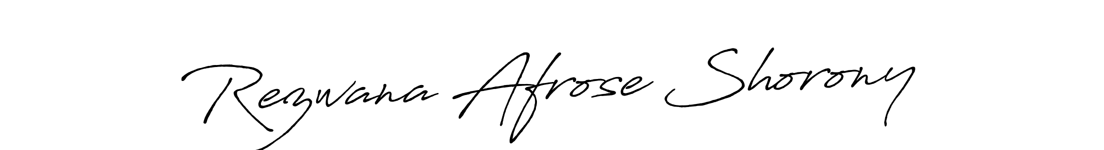 How to Draw Rezwana Afrose Shorony signature style? Antro_Vectra_Bolder is a latest design signature styles for name Rezwana Afrose Shorony. Rezwana Afrose Shorony signature style 7 images and pictures png