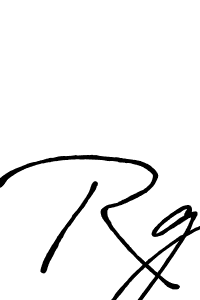 Design your own signature with our free online signature maker. With this signature software, you can create a handwritten (Antro_Vectra_Bolder) signature for name Rg. Rg signature style 7 images and pictures png