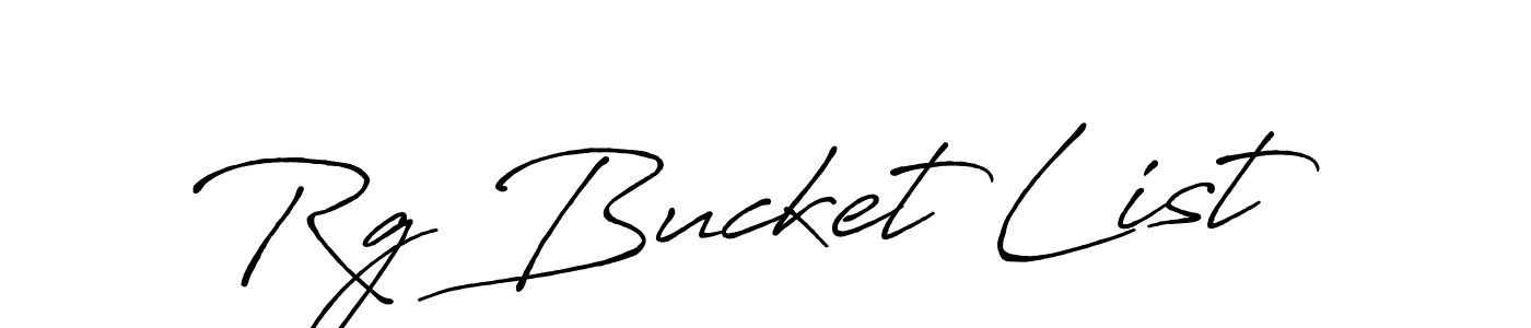 Check out images of Autograph of Rg Bucket List name. Actor Rg Bucket List Signature Style. Antro_Vectra_Bolder is a professional sign style online. Rg Bucket List signature style 7 images and pictures png