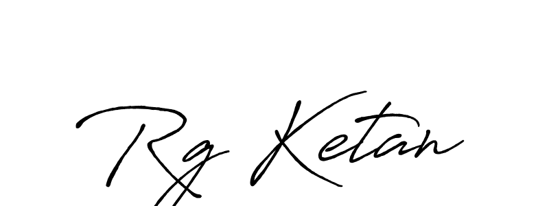 It looks lik you need a new signature style for name Rg Ketan. Design unique handwritten (Antro_Vectra_Bolder) signature with our free signature maker in just a few clicks. Rg Ketan signature style 7 images and pictures png