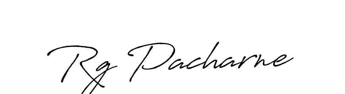 You can use this online signature creator to create a handwritten signature for the name Rg Pacharne. This is the best online autograph maker. Rg Pacharne signature style 7 images and pictures png