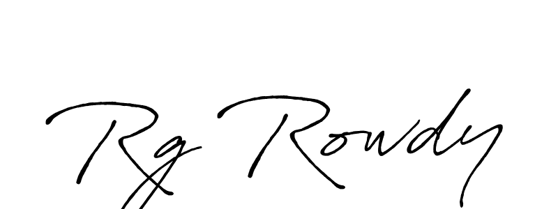 You can use this online signature creator to create a handwritten signature for the name Rg Rowdy. This is the best online autograph maker. Rg Rowdy signature style 7 images and pictures png