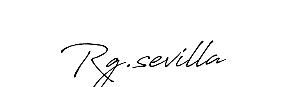 It looks lik you need a new signature style for name Rg.sevilla. Design unique handwritten (Antro_Vectra_Bolder) signature with our free signature maker in just a few clicks. Rg.sevilla signature style 7 images and pictures png