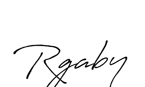 Also You can easily find your signature by using the search form. We will create Rgaby name handwritten signature images for you free of cost using Antro_Vectra_Bolder sign style. Rgaby signature style 7 images and pictures png
