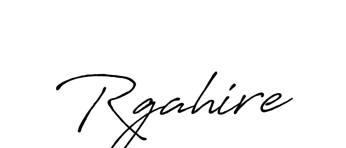 It looks lik you need a new signature style for name Rgahire. Design unique handwritten (Antro_Vectra_Bolder) signature with our free signature maker in just a few clicks. Rgahire signature style 7 images and pictures png