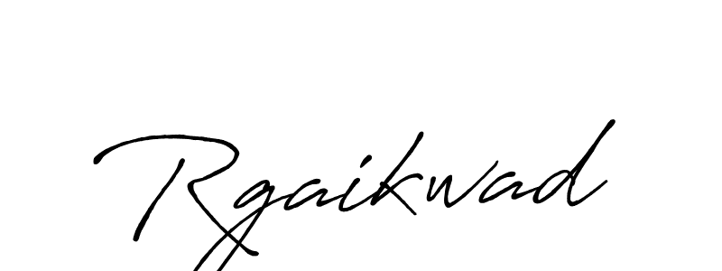 Create a beautiful signature design for name Rgaikwad. With this signature (Antro_Vectra_Bolder) fonts, you can make a handwritten signature for free. Rgaikwad signature style 7 images and pictures png