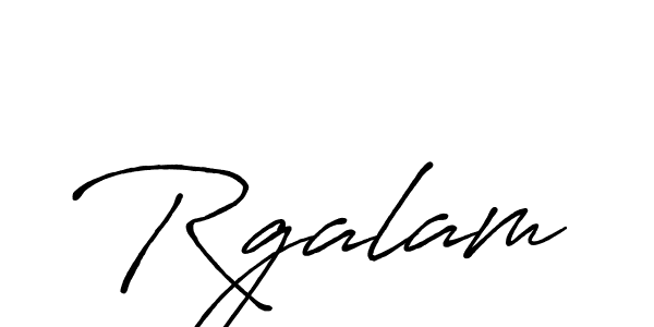 if you are searching for the best signature style for your name Rgalam. so please give up your signature search. here we have designed multiple signature styles  using Antro_Vectra_Bolder. Rgalam signature style 7 images and pictures png