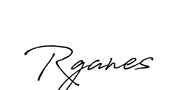 Create a beautiful signature design for name Rganes. With this signature (Antro_Vectra_Bolder) fonts, you can make a handwritten signature for free. Rganes signature style 7 images and pictures png