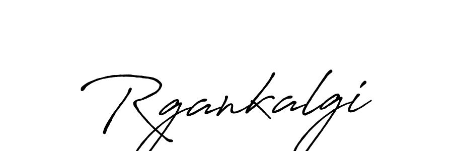 Create a beautiful signature design for name Rgankalgi. With this signature (Antro_Vectra_Bolder) fonts, you can make a handwritten signature for free. Rgankalgi signature style 7 images and pictures png